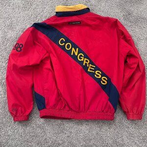Vintage 1998 Quarter Horse Congress Red Schneiders Jacket Large
